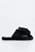 Kuromi Plush Novelty Slippers (1)