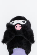Kuromi Plush Novelty Slippers (4)