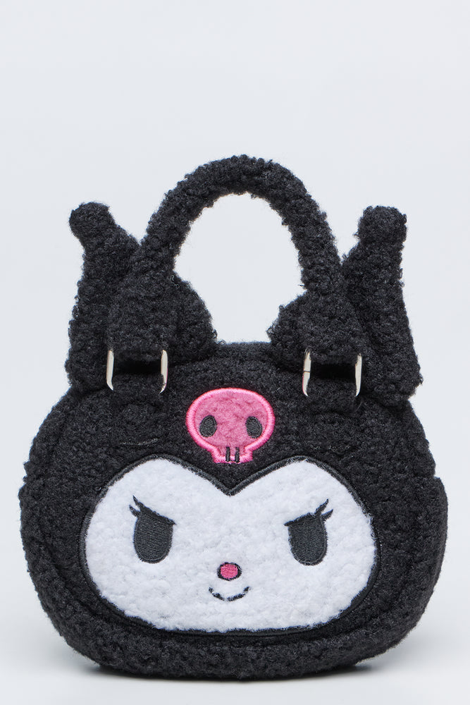 Kuromi Character Plush Handbag