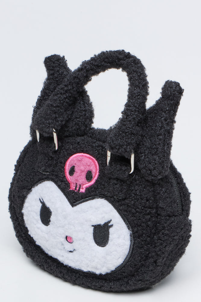 Kuromi Character Plush Handbag (1)