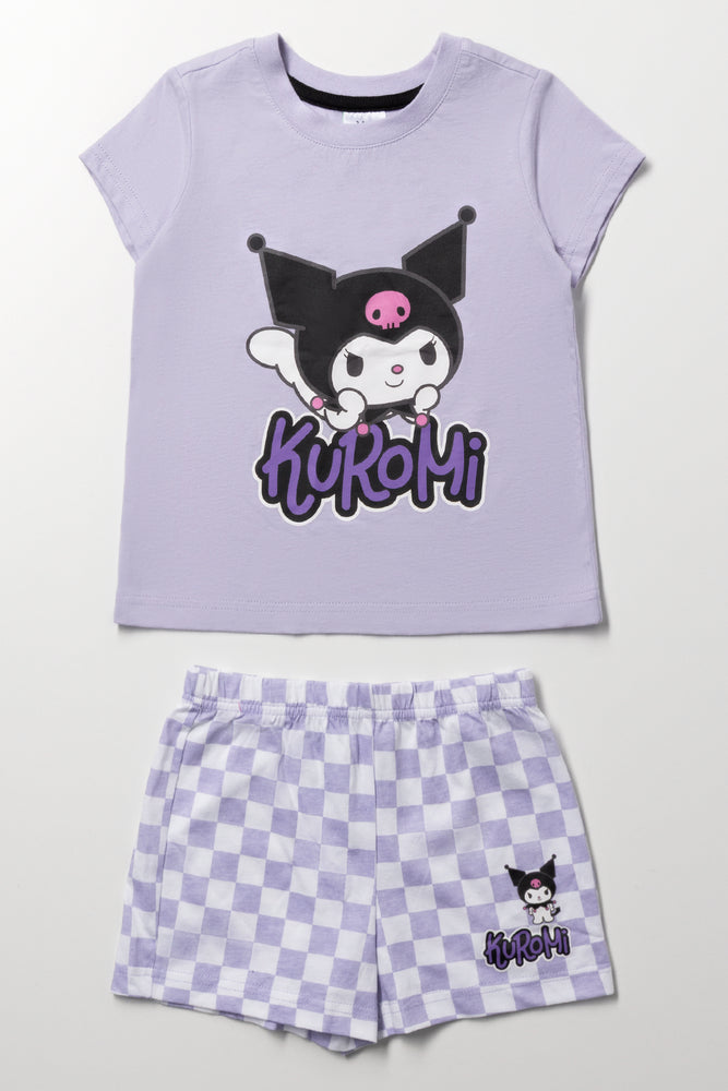 Lilac Kuromi Short Set