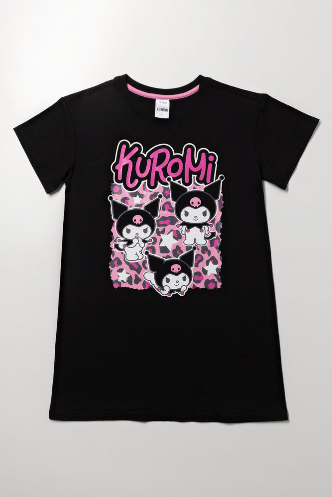 Black Kuromi Sleepshirt