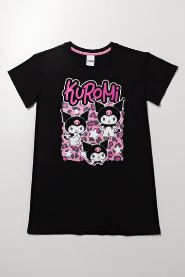 Black Kuromi Sleepshirt