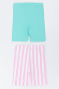 2 Pack Bluey Graphic Cycle Shorts (2)