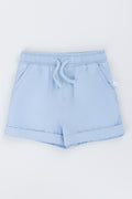 Baby Boys Woven Blue Shorts