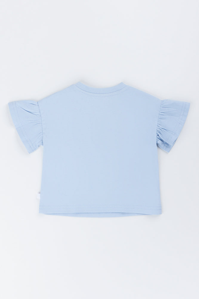 Sweetest Frill Sleeve Baby T-Shirt (2)