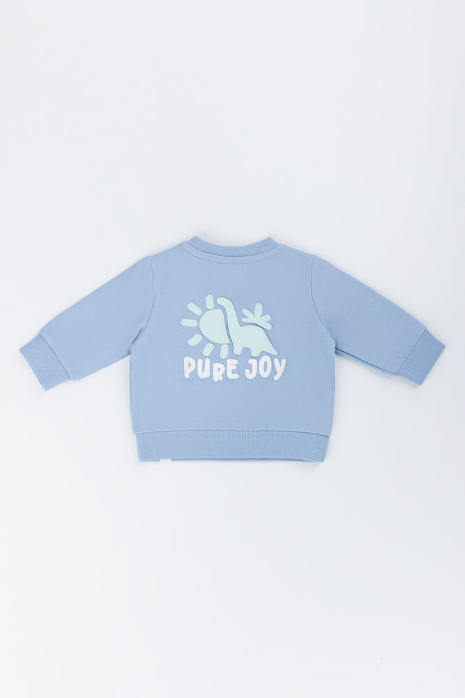 Blue Pure Joy Baby Sweatshirt (2)