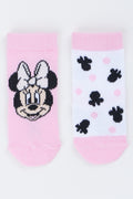 Minnie Mouse Pink Baby Socks