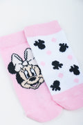 Minnie Mouse Pink Baby Socks (1)