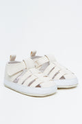 Natural Caged Baby Sandals