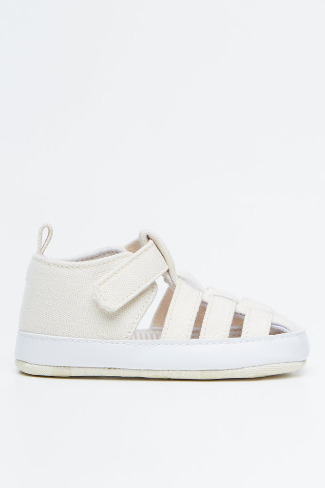 Natural Caged Baby Sandals (1)