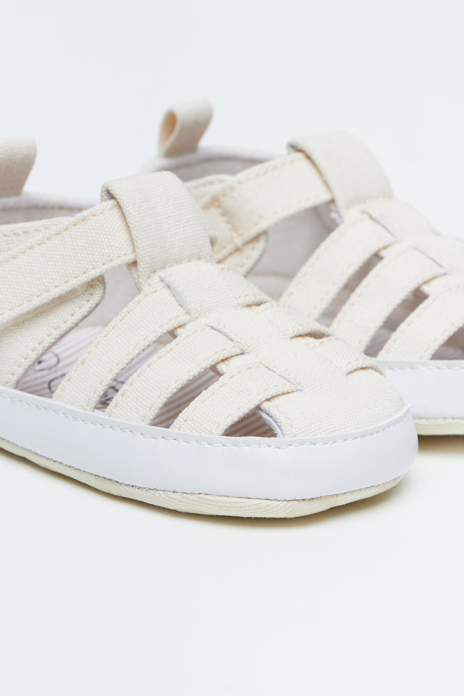 Natural Caged Baby Sandals (2)