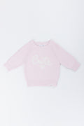 Pink Cute Knit Baby Jumper