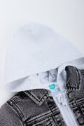 Grey Hooded Denim Jacket (2)