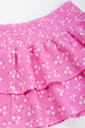 Pink Ditsy Floral Rara Skirt (1)