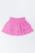 Pink Ditsy Floral Rara Skirt (2)