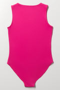 Pink Sleeveless Bodysuit (2)
