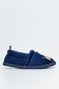 Navy Animal Novelty Slippers (1)