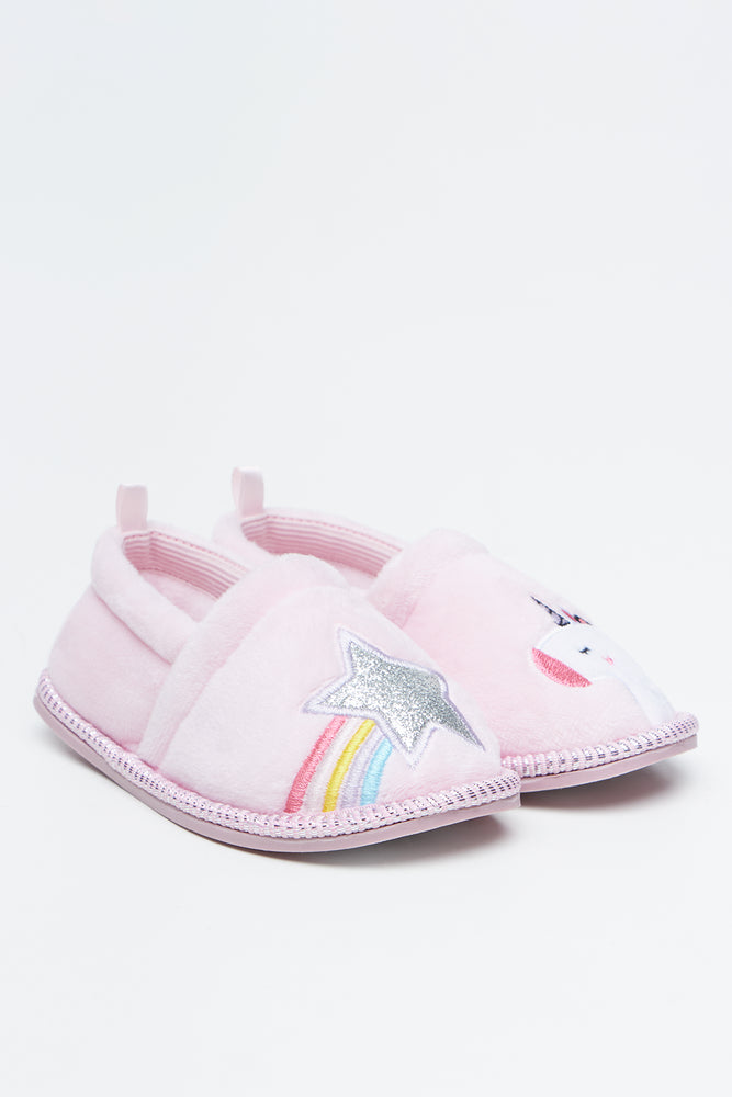 Pink Unicorn Novelty Slippers