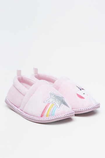 Pink Unicorn Novelty Slippers