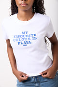 White Ribbed Graphic T-Shirt (3)