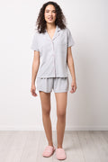 Button Through Knit Shorty Set (4)