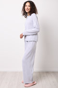 Grey Waffle Drop Shoulder Top (1)