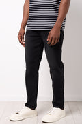 Black Striped Short Sleeve T-Shirt (1)