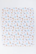 3 Pack Animal Print Receiving Blankets (3)