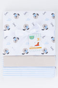Puppy Print Baby Receiving Blankets