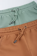 2 Pack Knit Shorts (1)