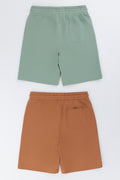 2 Pack Knit Shorts (2)