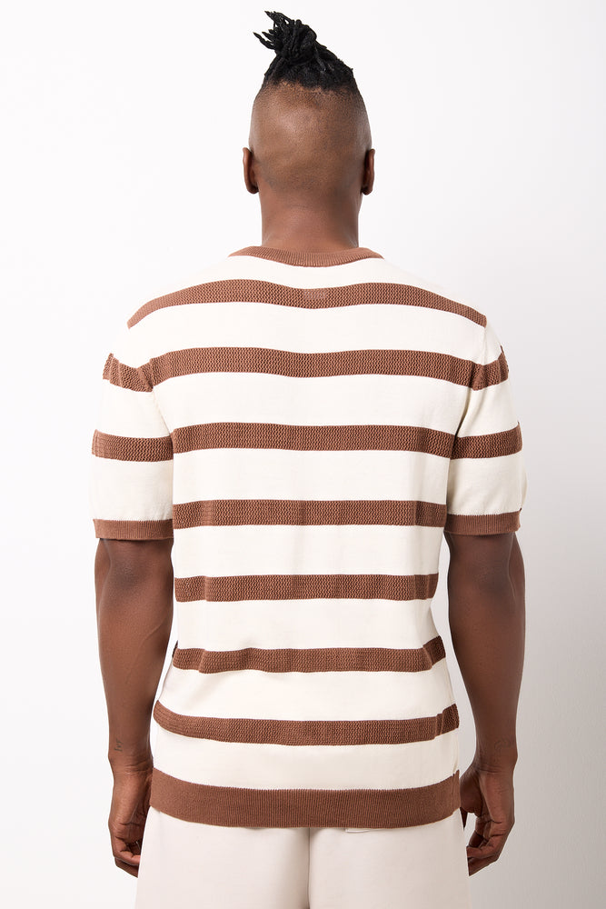 Striped Knit Sweater (2)