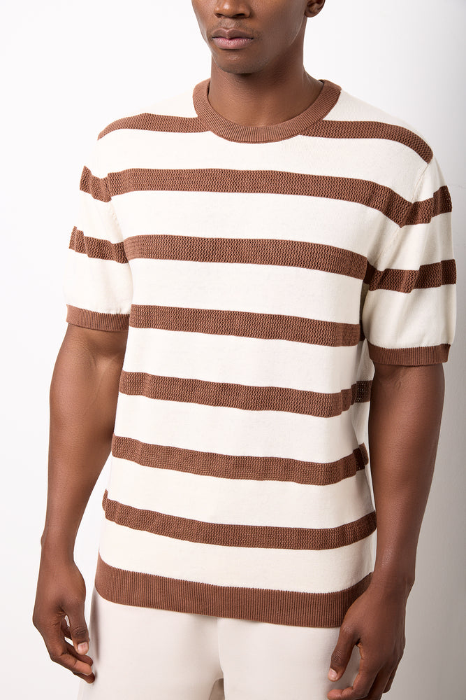Striped Knit Sweater (3)