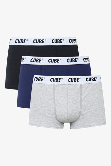 3 Pack Knit Boxer Briefs