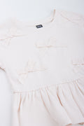 Girls Bow Detail Peplum Top (1)