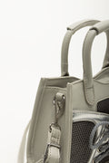 Silver Mesh Crossbody Handbag (4)