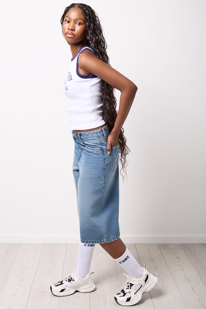White Graphic Vest (1)