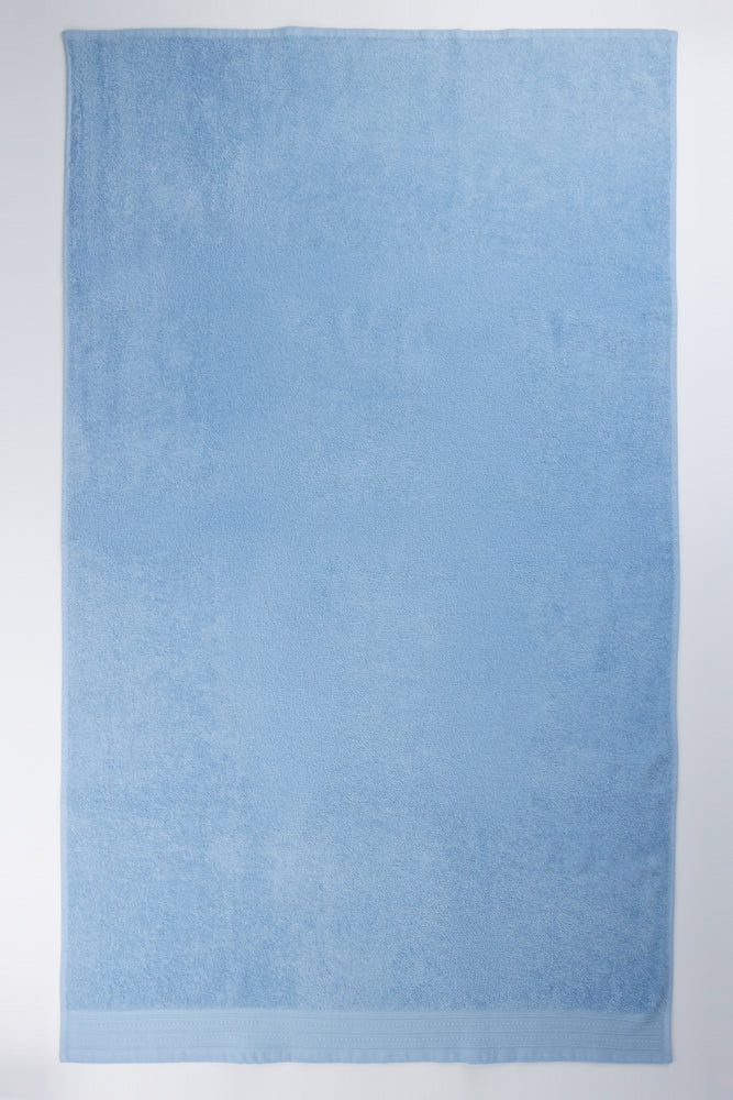 Blue Soft Bath Sheet