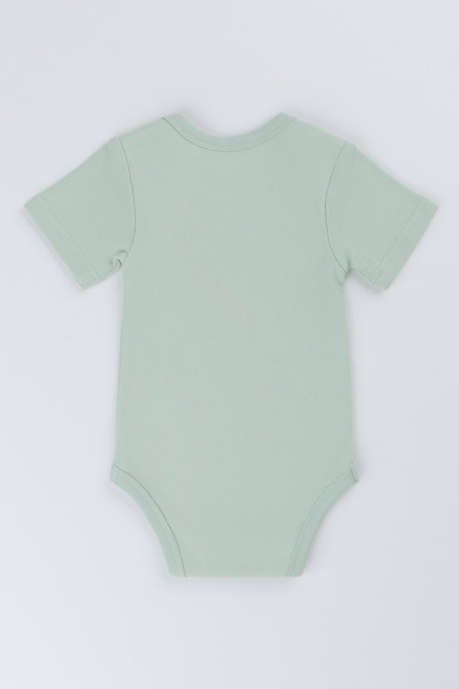 Sage Green Short Sleeve Bodyvest (3)