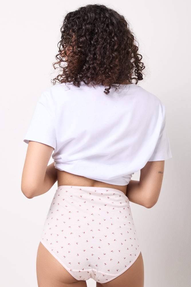 3 Pack Floral Cotton Briefs (3)