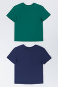 Graphic Tennis Print T-Shirt 2-Pack (2)