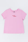 Girls Pink Be Kind T-Shirt