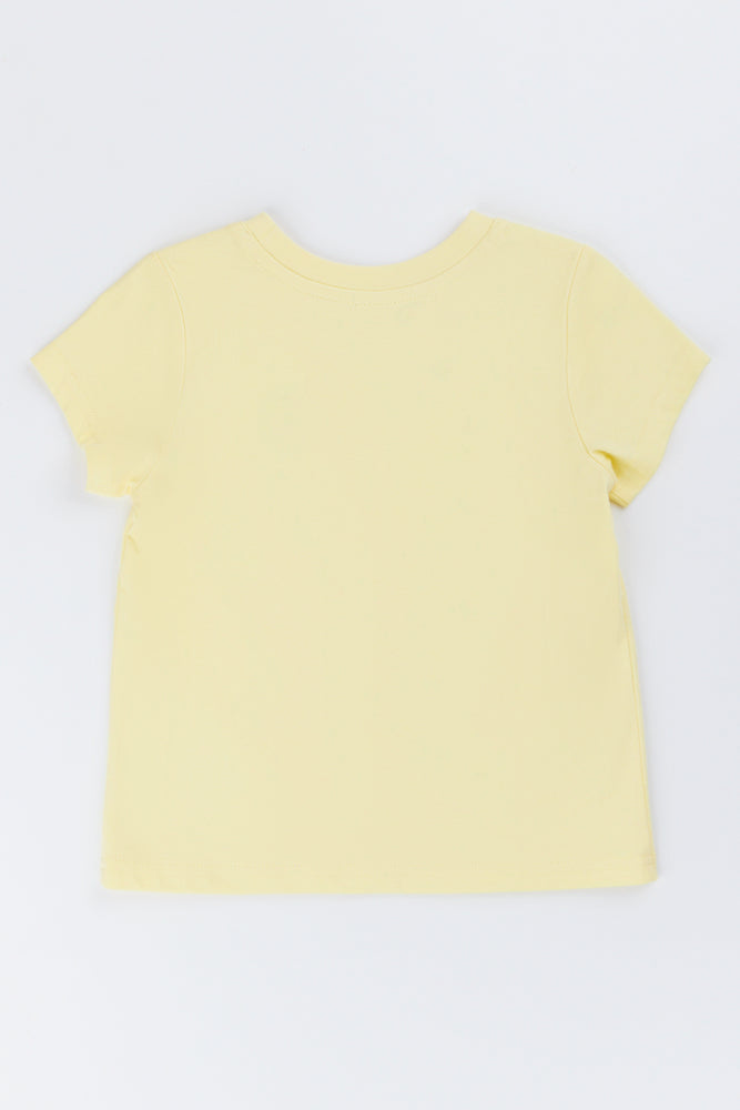 Yellow Citrus Graphic T-Shirt (2)