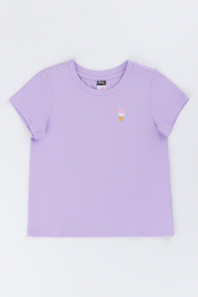 Purple Ice Cream T-Shirt