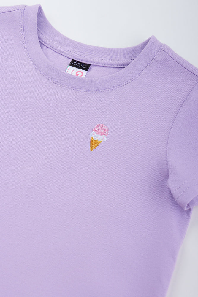 Purple Ice Cream T-Shirt (1)