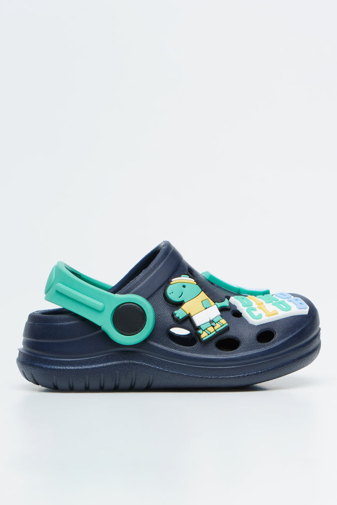 Navy Courtside Clogs (1)