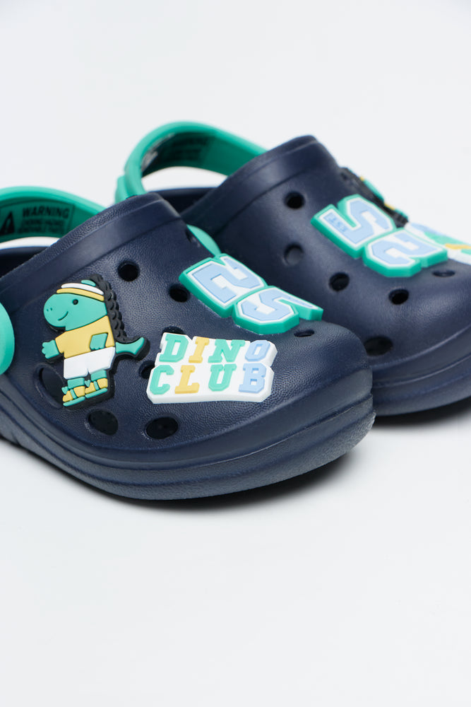 Navy Courtside Clogs (2)
