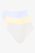 3 Pack Scallop Edge Thongs