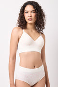 3 Pack Cream Pointelle Briefs